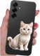 krainaGSM Etui Do Samsung S26+ Plus Wzory | Silikonowe Matt Case + Szkło 9H 4