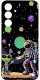 krainaGSM Etui do Samsung S26+ Plus wzory | silikonowe Matt Case + szkło 9H 4