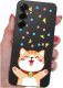 krainaGSM Etui do Samsung S26+ Plus wzory | silikonowe Matt Case + szkło 9H 4