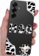 krainaGSM Etui Do Samsung S26+ Plus Wzory | Silikonowe Matt Case + Szkło 9H 4