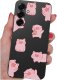 krainaGSM Etui Do Samsung S26+ Plus Wzory | Silikonowe Matt Case + Szkło 9H 4