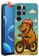 krainaGSM Etui do Samsung S26 Ultra wzory | silikonowe Matt Case + szkło 9H 1