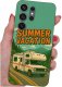 krainaGSM Etui Do Samsung S26 Ultra Wzory | Silikonowe Matt Case + Szkło 9H 4