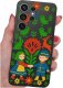 krainaGSM Etui Do Samsung S26 Ultra Wzory | Silikonowe Matt Case + Szkło 9H 4