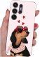 krainaGSM Etui Do Samsung S26 Ultra Wzory | Silikonowe Matt Case + Szkło 9H 4
