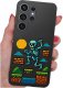 krainaGSM Etui Do Samsung S26 Ultra Wzory | Silikonowe Matt Case + Szkło 9H 4