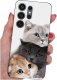 krainaGSM Etui Do Samsung S26 Ultra Wzory | Silikonowe Matt Case + Szkło 9H 4