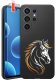 krainaGSM Etui Do Samsung S26 Ultra Wzory | Silikonowe Matt Case + Szkło 9H 1