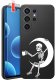 krainaGSM Etui Do Samsung S26 Ultra Wzory | Silikonowe Matt Case + Szkło 9H 1