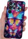 krainaGSM Etui do Samsung S26 Ultra wzory | silikonowe Matt Case + szkło 9H 5