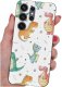 krainaGSM Etui do Samsung S26 Ultra wzory | silikonowe Matt Case + szkło 9H 4