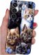 krainaGSM Etui do Samsung S26 Ultra wzory | silikonowe Matt Case + szkło 9H 4
