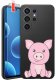 krainaGSM Etui do Samsung S26 Ultra wzory | silikonowe Matt Case + szkło 9H 1