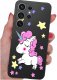 krainaGSM Etui Do Samsung S26 Ultra Wzory | Silikonowe Matt Case + Szkło 9H 4
