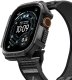 Spigen Etui z paskiem Athlex Air + Rugged Armor do Apple Watch Ultra 1 / 2 / 3 / 4 49 mm Active Black/grey (SPN17678) 3