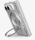 Spigen Etui Ultra Hybrid Pro S Mag MagSafe do Apple iPhone Duo Crystal Clear/white (SPN17673) 8