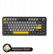 Klawiatura Ajazz Gamingowa bezprzewodowa klawiatura mechaniczna AK820 MAX PLUS – Daydream Switch – Black-Gray-Yellow – 3-mode – z wyświetlaczem – RGB (AK820MAX-DD-BGY) 1