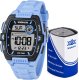 Zegarek Xonix DBI-001 męski elektroniczny niebieski 43 mm . 1