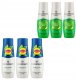 Sodastream 6 Syropów Herbata Lemon Ice Tea x3+Lemon Lime Cytryna Limonka x3 1