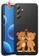 krainaGSM Etui Do Samsung M55 5G Miś Mis Misiu Maskotka Zabawka Wzory + Szkło 9H 1