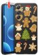 krainaGSM Etui Do Samsung M55 5G Wzory Święta Mikołaj Choinka Bałwan Case + Szkło 9H 1