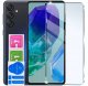 krainaGSM Etui Do Samsung M55 5G Wzory Święta Mikołaj Choinka Bałwan Case + Szkło 9H 3