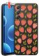 krainaGSM Etui Do Samsung M55 5G Owoce Truskawki Arbuzy Kiwi Wiśnie Awokado + Szkło 1