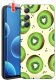 krainaGSM Etui Do Samsung A15 4G | A15 5G Owoce Truskawki Arbuzy Kiwi Awokado Szkło 1