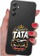 krainaGSM Etui Do Samsung A15 4G | 5G Wzory Dla Taty Tata Dad Kolorowe |Case + Szkło 2
