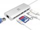 Stacja/replikator XtremeMac USB HUB XtremeMac Type C PLUS HDMI 2 USB-A Ports SD-CARD Reader USB-C Port ETHERNET White (XM-HUB6-MC-SLV) 1