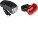 Dunlop Zestaw Lamp Rowerowych Led Przód i Tył Dunlop 1