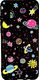 Etui Slim case Art SAMSUNG GALAXY A7 2018 różowe planety uniwersalny 2