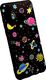 Etui Slim case Art SAMSUNG GALAXY A7 2018 różowe planety uniwersalny 4