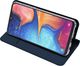 Dux Ducis Etui skin leather Galaxy A40 granatowe 5