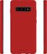 Mercury Goospery Etui Soft Jelly SAMSUNG GALAXY A70 czerwone uniwersalny 3