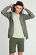 Urban Surface Bluza męska z kapturem rozpinana khaki r. S 1