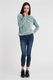 Eight2Nine Bluza bez kaptura damska welurowa zielona Eight2Nine L 1