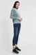 Eight2Nine Bluza bez kaptura damska welurowa zielona Eight2Nine L 3