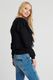 Fresh Made Bluza bez kaptura damska z falbankami czarna Fresh Made L 3