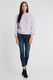 Stitch & Soul Bluza bez kaptura damska z futerka liliowa Stitch&Soul M 1