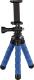 Selfie stick Hama Mini statyw Flex 2w1 Czarno-niebieski 1