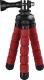 Selfie stick Hama Mini statyw Flex 2w1 Czarno-czerwony 2