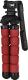 Selfie stick Hama Mini statyw Flex 2w1 Czarno-czerwony 3