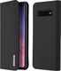 Dux Ducis Wish skórzane etui pokrowiec ze skóry naturalnej Samsung Galaxy S10 Plus czarny uniwersalny 1