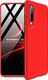 GKK 360 Protection Case etui na całą obudowę przód + tył Huawei P30 czerwony uniwersalny 1