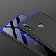 GKK GKK 360 Protection Case etui na całą obudowę przód + tył Xiaomi Redmi Note 7 czarno-niebieski uniwersalny 6