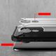 Hurtel Hybrid Armor pancerne hybrydowe etui pokrowiec Motorola Moto G7 Power niebieski uniwersalny 2