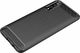 Hurtel Carbon Case elastyczne etui pokrowiec Samsung Galaxy A50 niebieski uniwersalny 4