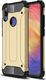 Hurtel Hybrid Armor pancerne hybrydowe etui pokrowiec Xiaomi Redmi 7 złoty uniwersalny 1