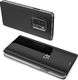 Hurtel Clear View Case futerał etui z klapką Samsung Galaxy A40 czarny uniwersalny 1